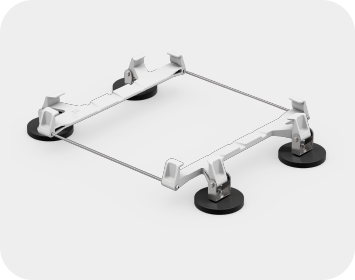 Magnetic vehicle mount