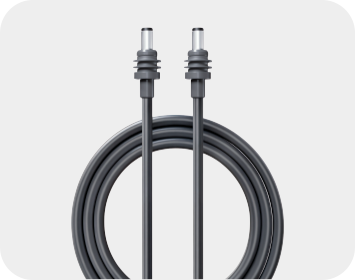 Cable de alimentación CC para exteriores