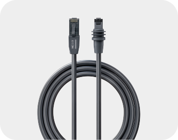 15 m shielded CAT5E Ethernet cable