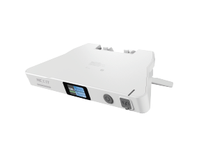 2-in-1 battery with folding stand
