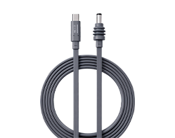USB-C® to DC flat power cable